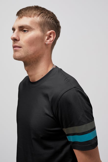 Printed Sleeve T-Shirt