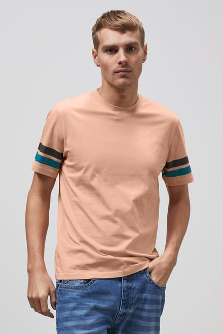 Printed Sleeve T-Shirt