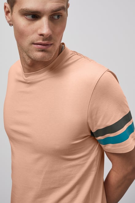 Printed Sleeve T-Shirt