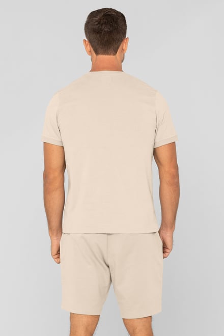 Cotton Terry Short Sleeve Tee and Short Co-order Set