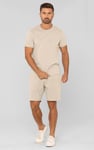 Cotton Terry Short Sleeve Tee and Short Co-order Set
