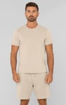 Cotton Terry Short Sleeve Tee and Short Co-order Set