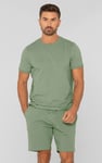 Cotton Terry Short Sleeve Tee and Short Co-order Set