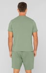 Cotton Terry Short Sleeve Tee and Short Co-order Set