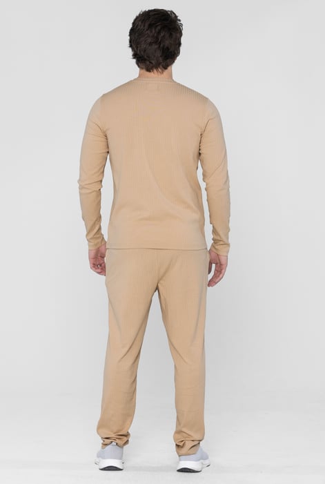 Mens Cream Cosy Loungewear Set