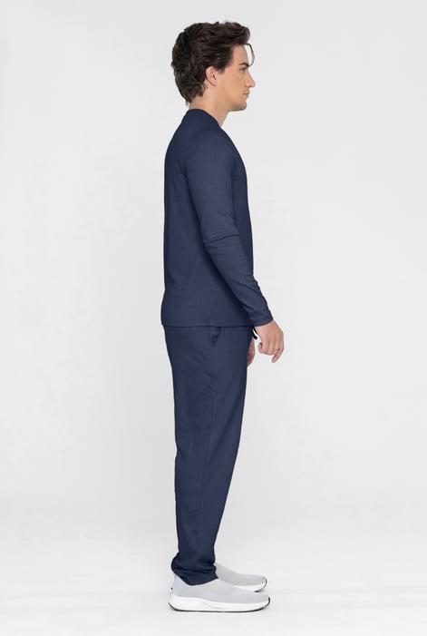 Mens Navy Cosy Loungewear Set