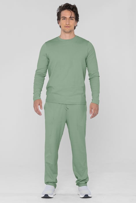 Mens Green Cosy Loungewear Set