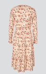 Viscose Long Sleeve Midi Dress