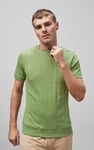 Ribbed Short Sleeve T-Shirt