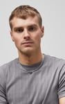 Ribbed Short Sleeve T-Shirt