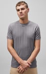 Ribbed Short Sleeve T-Shirt