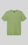 Ribbed Short Sleeve T-Shirt