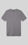 Ribbed Short Sleeve T-Shirt