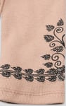 Off Shoulder Embroidery Decor Midi Dress