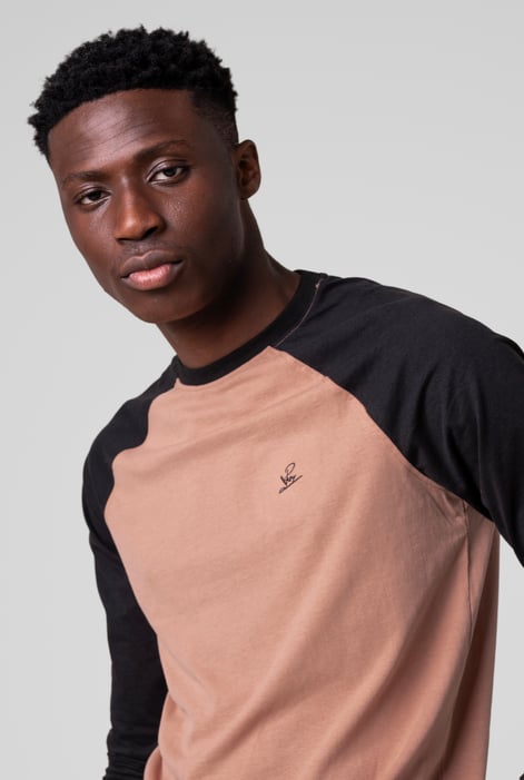 Cream Classic  Raglan Sleeve T-Shirt