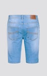 Skinny Fit Turned Denim Shorts