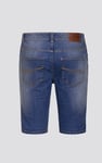 Skinny Fit Turned Denim Shorts
