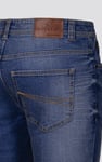 Skinny Fit Turned Denim Shorts