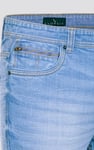 Skinny Fit Turned Denim Shorts