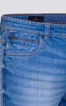 Skinny Fit Turned Denim Shorts