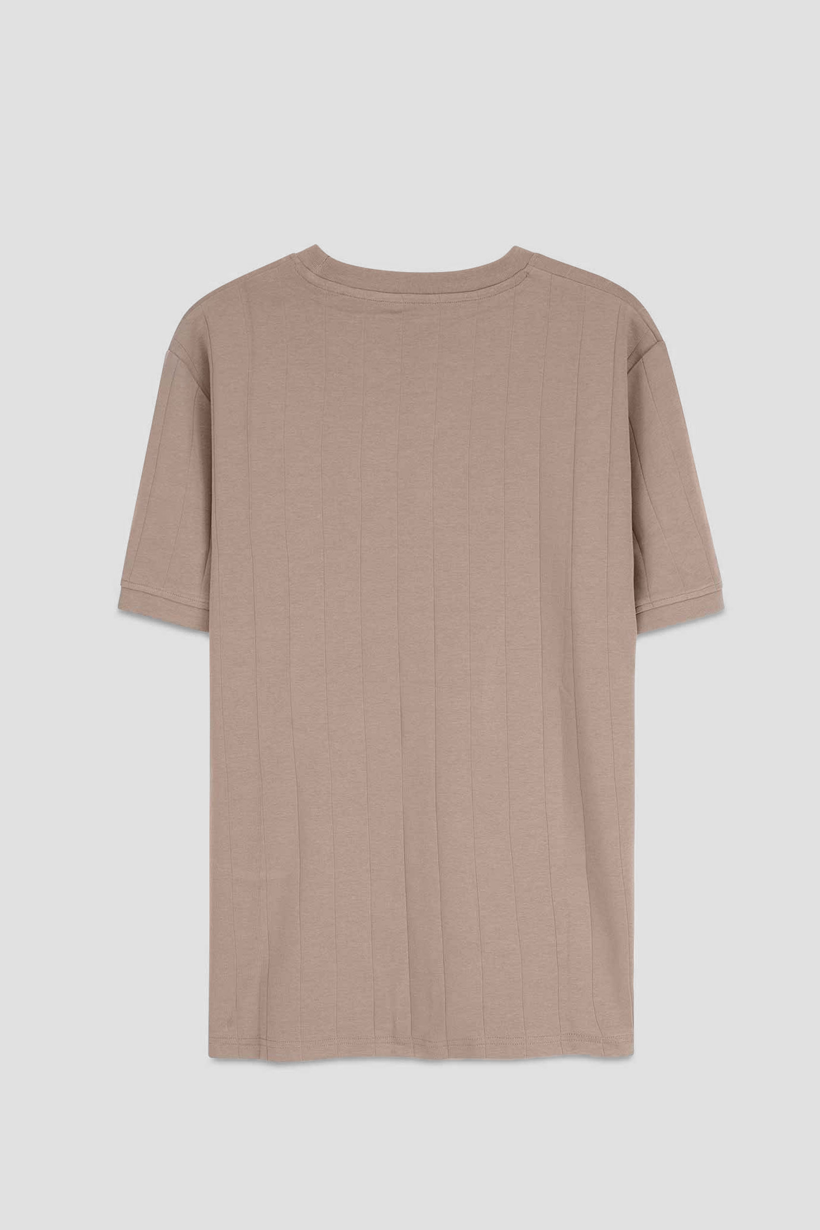 Soft Cotton Design Rib T-shirt