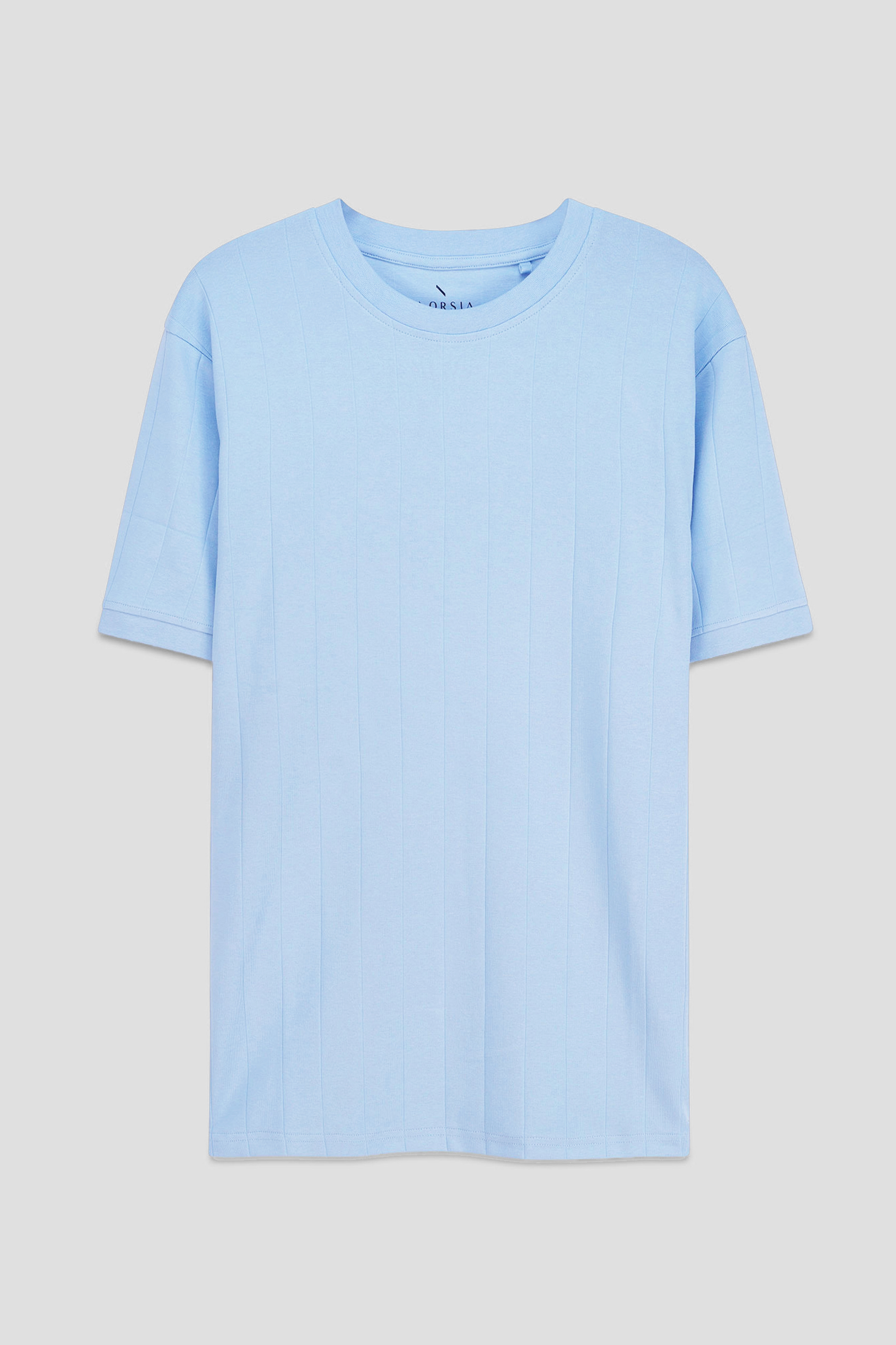 Soft Cotton Design Rib T-shirt