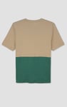 Cut & Sew Colour Block T-Shirt