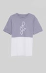 Cut & Sew Colour Block T-Shirt