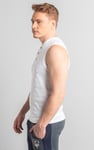 Sleeveless Henley Vest Top