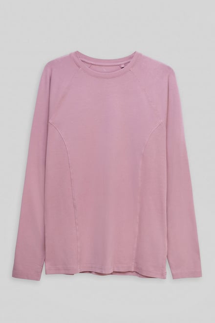 Raglan With Side Panel Rib T-Shirt