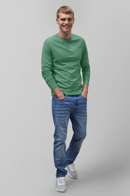 Raglan With Side Panel Rib T-Shirt