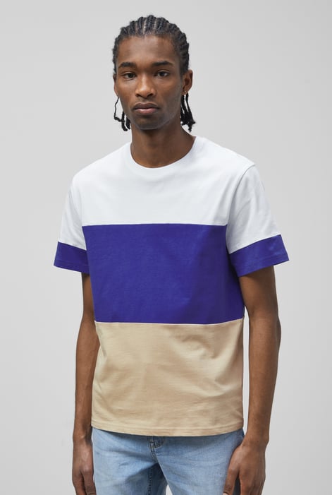 Yellow Colour Block T-Shirt