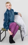 Supersoft Coral Fleece Zip Through Dressing Gown