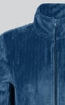 Supersoft Coral Fleece Zip Through Dressing Gown