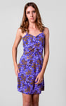 Women's Cami Mini Dress with Ruched Front