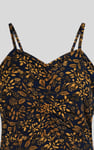 Women's Cami Mini Dress with Ruched Front