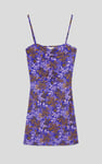 Women's Cami Mini Dress with Ruched Front