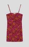 Women's Cami Mini Dress with Ruched Front