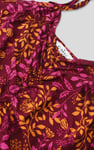 Women's Cami Mini Dress with Ruched Front