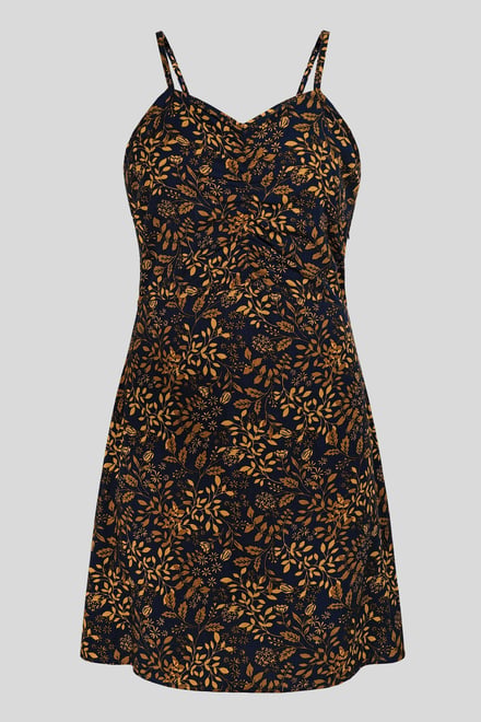 Women's Cami Mini Dress with Ruched Front