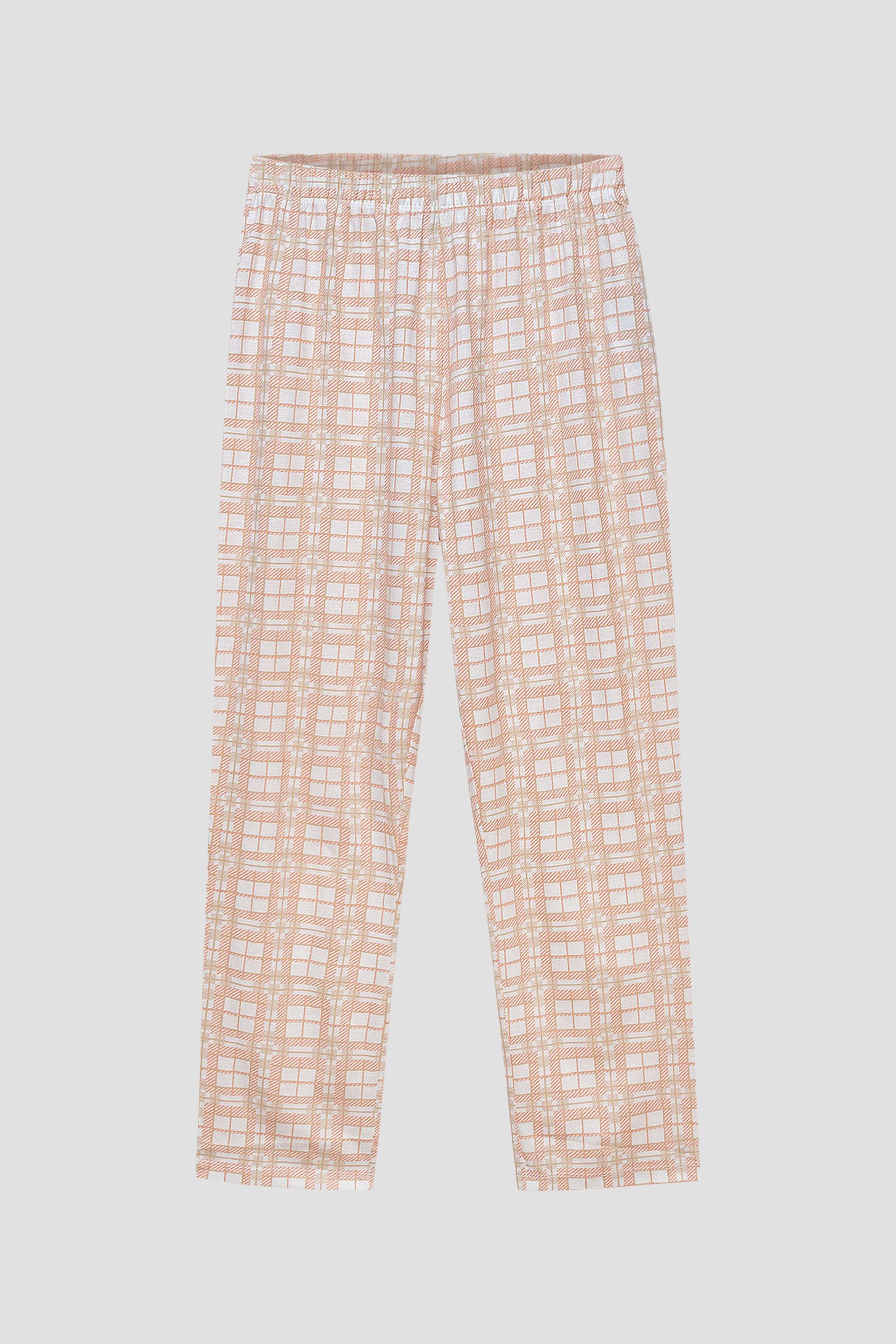 Geo Print Wide Leg Pyjamas