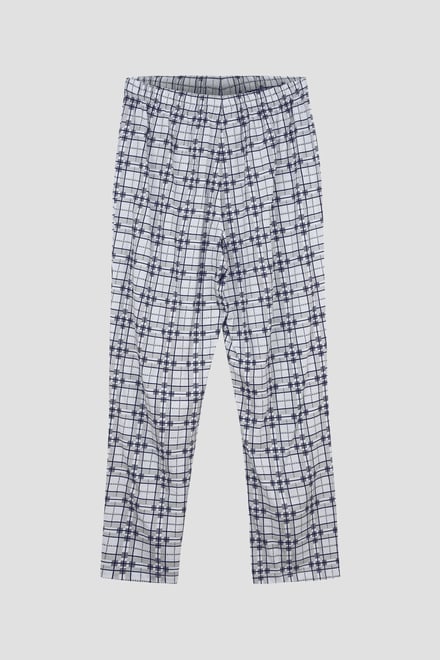 Geo Print Wide Leg Pyjamas