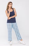 Geo Print Wide Leg Pyjamas