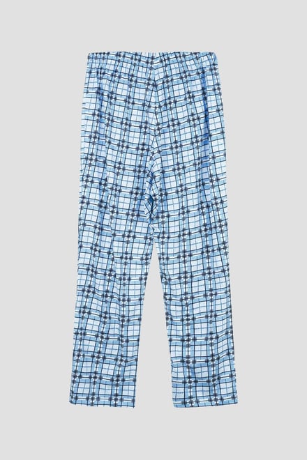 Geo Print Wide Leg Pyjamas