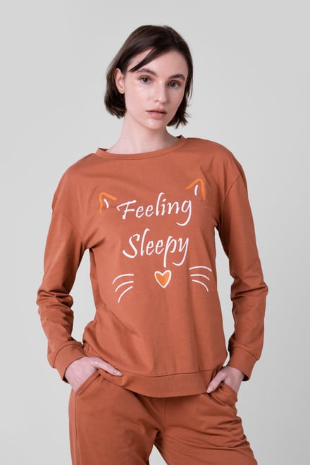 Feeling Sleepy Long Sleeve Pyjama Set