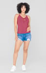 Key Hole Tie Detail Cami