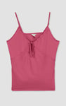 Key Hole Tie Detail Cami