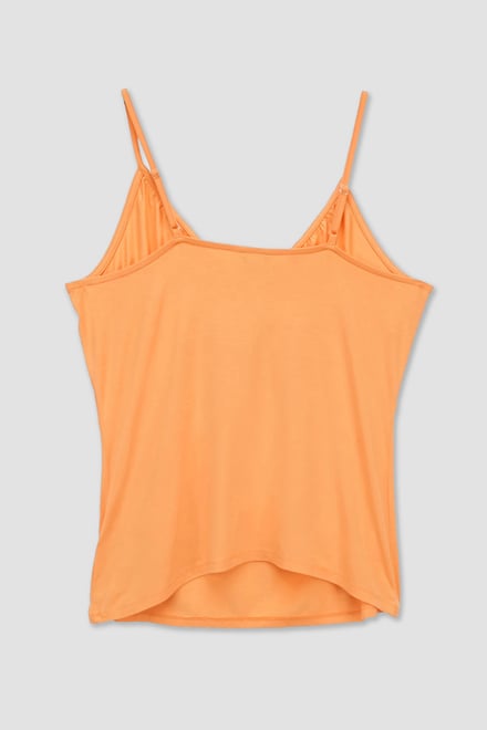 Key Hole Tie Detail Cami