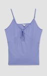 Key Hole Tie Detail Cami