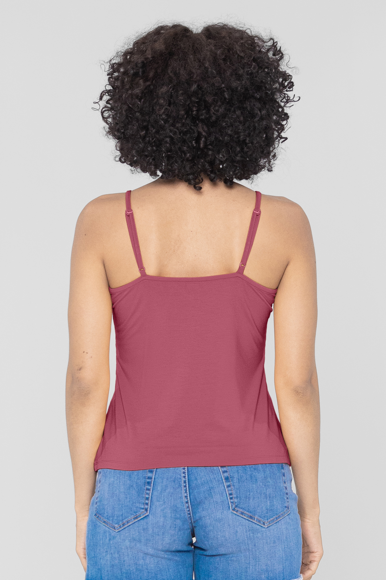 Key Hole Tie Detail Cami